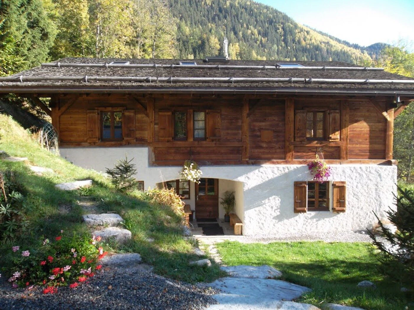 Chalet Les Méandres i Les Houches, startpunkt for Tour du Mont-Blanc