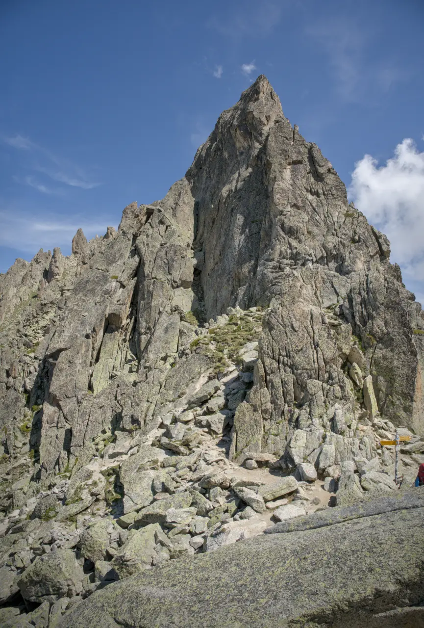 Fenetre d'Arpette - Vestlig utsikt