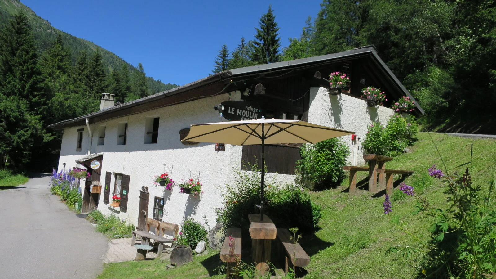 Gîte Le Moulin mellom Le Tour og Montroc