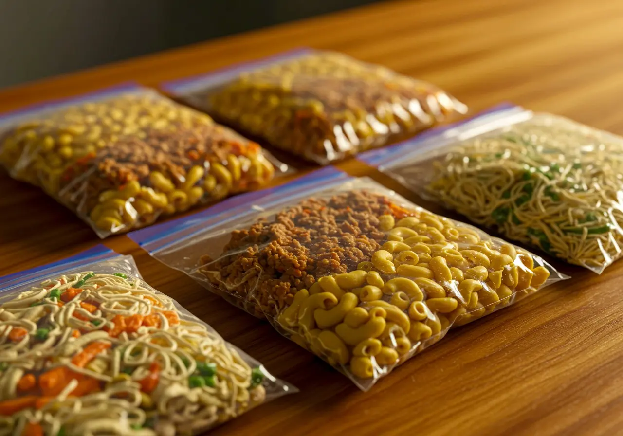 turmat i ziplock-poser