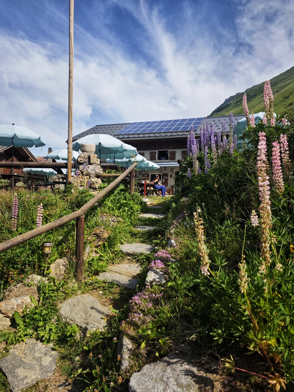Refuge de Miage, varianten over col du Tricot på TMB